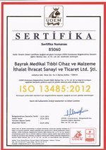 ISO 13485 Belge