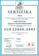 ISO 22000 Belge