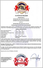 G İşareti Belgesi