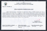 Zirai Kredilendirme Belgesi
